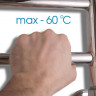 Полотенцесушитель Energy Grand 800*400 черный матовый RAL 9005 электрический