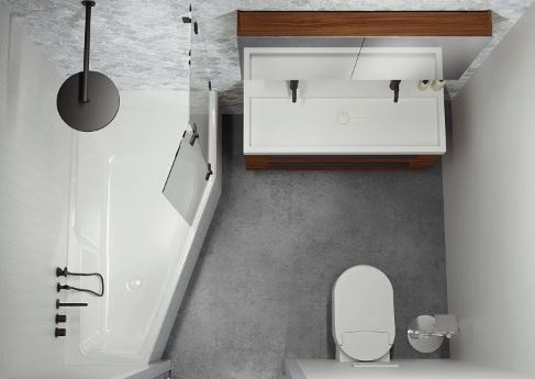 Ванна акриловая Riho Rethink Space 170*90 B114001005 левая