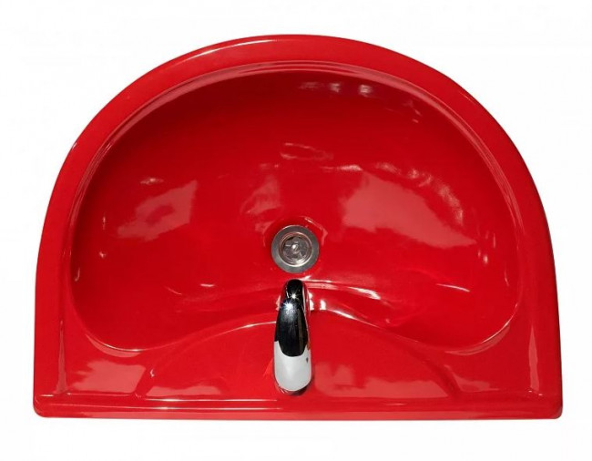 Раковина с пьедесталом Оскольская Керамика Престиж Стандарт 63 45160100102 красный