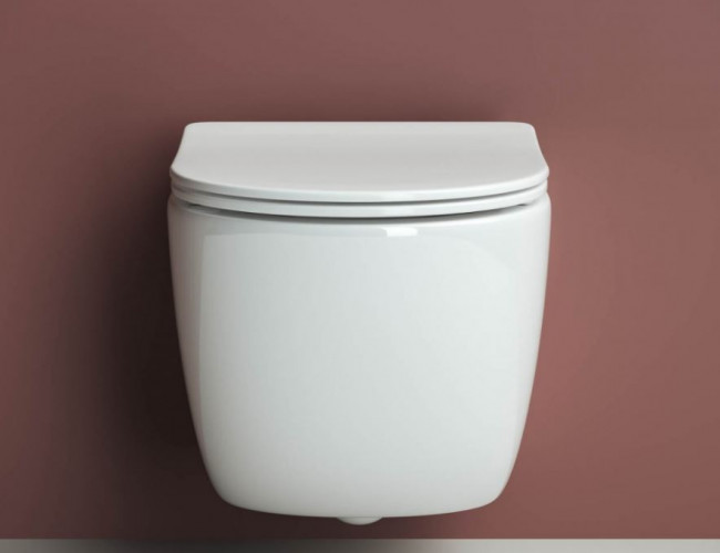 Унитаз подвесной Ceramica Nova Forma Rimless CN3009 безободковый с микролифтом