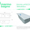 Ванна из литьевого мрамора Marmo Bagno Алесса NEW 180*80 