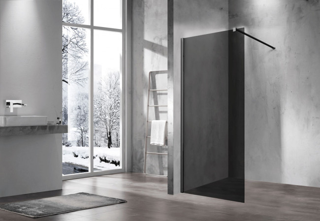 Душевая перегородка Vincea Walk-In 80 VSW-1H800CGB тонированное