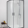 Душевой уголок Aquatek 1/4 100*100 AQ ARI RO 10020BL