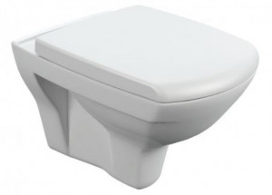 Унитаз подвесной Cersanit Carina New Clean On MZ-CARINA-COn-DL безободковый с микролифтом