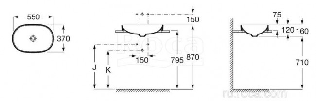 Раковина Roca Inspira Round 327527000