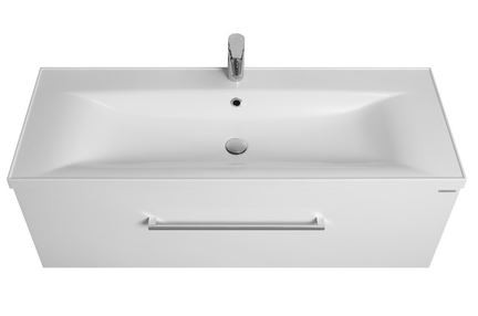 Тумба под раковину Акватон Мадрид 120 М 1A168701MA010 1 ящик белый