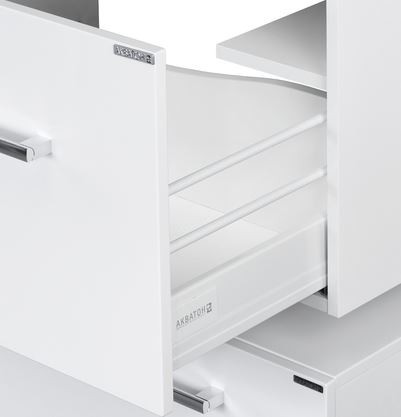 Тумба под раковину Акватон Мадрид 120 М 1A168701MA010 1 ящик белый