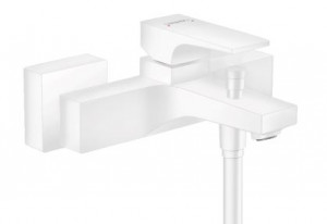 Смеситель Hansgrohe Metropol 32540700 для ванны белый матовый