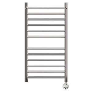 Полотенцесушитель электрический Point Аврора PN10148SPE П11 400*800 с полкой левый/правый хром