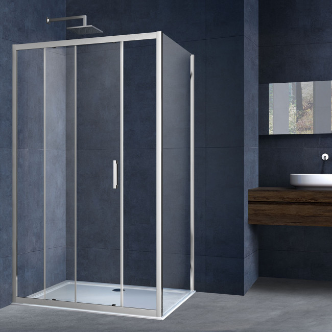 Душевой уголок Vincea Alpha 130*80 VSR-3AL8013CL прозрачное