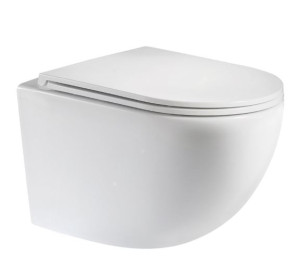 Унитаз подвесной Maretti Elena EA10PBM73-844 безободковый Торнадо с микролифтом