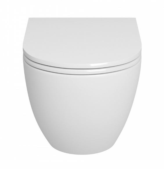 Унитаз подвесной Maretti Elena EA10PBM73-844 безободковый Торнадо с микролифтом