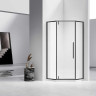 Душевой уголок Vincea Slim-N 90*90 VSP-4SN900CLB прозрачное черный матовый