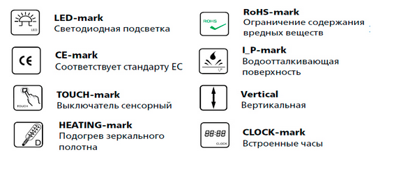 Зеркало Esbano ES-2073FDS 50*70