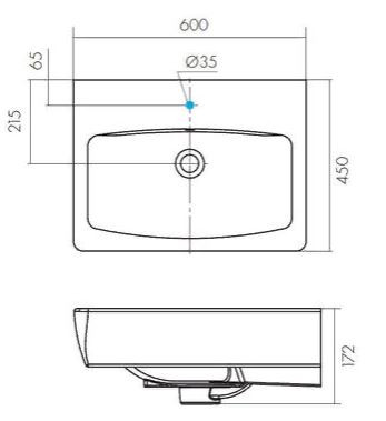 Раковина Santek Нео 60 1WH302186