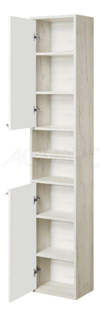 Шкаф Акватон Флай 1A237903FAX1L дуб крафт подвесной левый