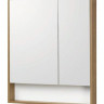 Зеркальный шкаф Акватон Сканди 70 1A252202SDZ90 белый дуб рустикальный