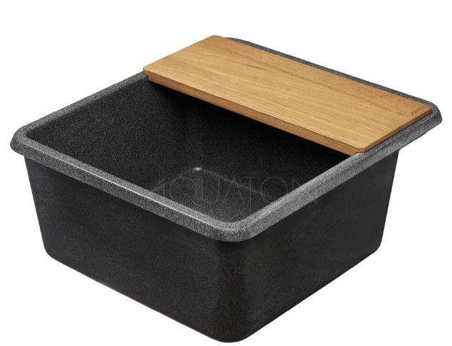 Мойка для кухни Акватон Беллис 57 1A724932BS210 графит