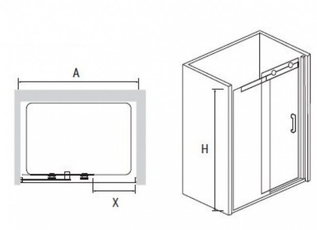 Душевая дверь RGW TO-13 170 06071317-11 прозрачное