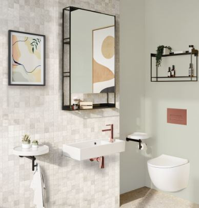 Клавиша смыва VitrA Root Square 740-2340 медь