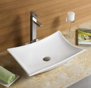 Раковина CeramaLux 9176 56,5*43 накладная