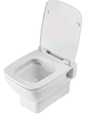 Унитаз подвесной Santek Нео 1WH302411 безободковый сиденье микролифт slim