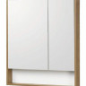 Зеркальный шкаф Акватон Сканди 90 1A252302SDZ90 белый дуб рустикальный