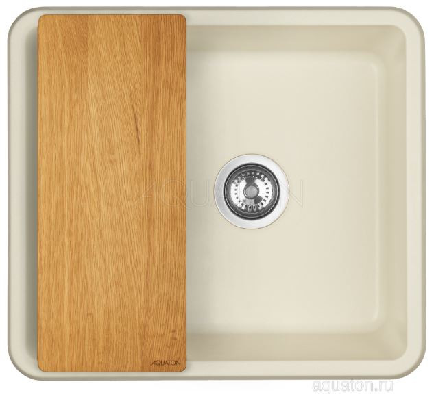 Мойка для кухни Акватон Беллис 57 1A724932BS240 жемчуг