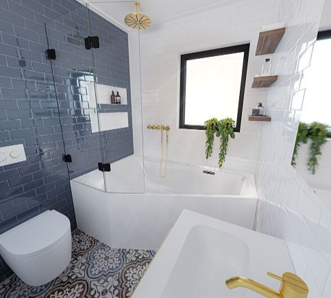 Ванна акриловая Riho Rethink Space 160*75 B111006005 правая с функцией Riho Fall