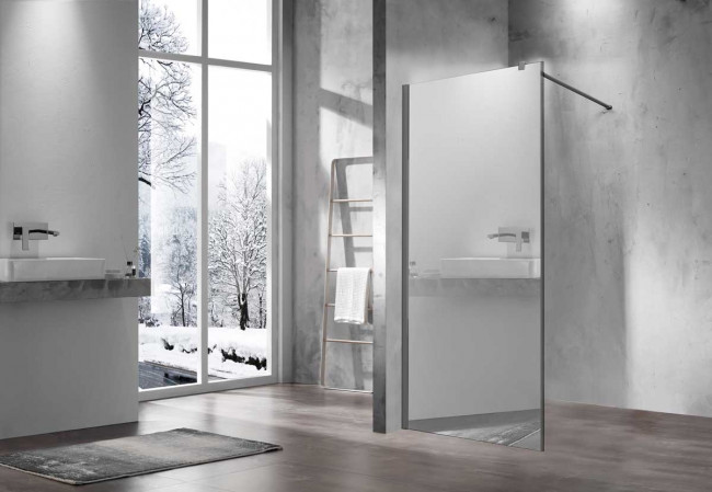 Душевая перегородка Vincea Walk-In 80 VSW-1H800MRGM зеркальное