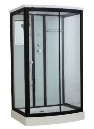 Душевая кабина Timo Standart Т-6615 Black 120*90