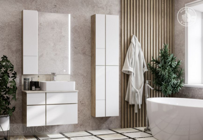 Шкафчик Акватон Мишель 43 1A244203MIX40 дуб эндгрейн