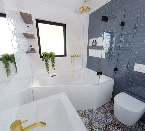 Ванна акриловая Riho Rethink Space 160*75 B112006005 левая с функцией Riho Fall