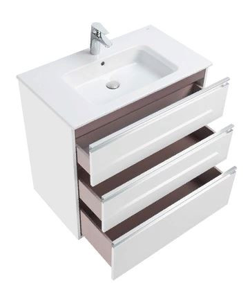 Тумба Roca Gap 80 857553806 белый глянец без раковины