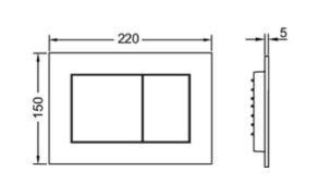 Комплект инсталляции TECE Base с унитазом Торнадо Azario Blanco AZ-9003WT SET-TC-412-9003WT