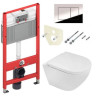 Комплект инсталляции TECE Base с унитазом Торнадо Azario Blanco AZ-9003WT SET-TC-412-9003WT
