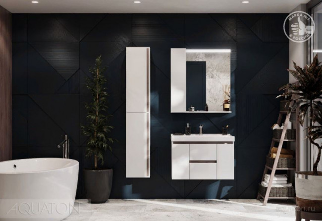 Тумба под раковину Акватон Рене 80 1A258601NRC80