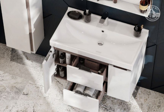 Тумба под раковину Акватон Рене 80 1A258601NRC80