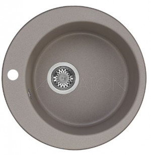 Мойка для кухни Акватон Иверия 1A711032IV250 серый шелк