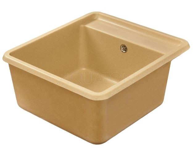 Мойка для кухни Акватон Беллис 57 1A724932BS260 латте