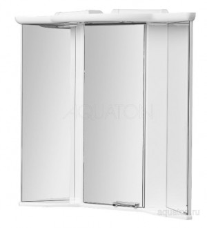 Зеркальный шкаф Акватон Альтаир 62 1A042702AR010 угловой