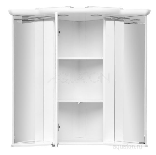 Зеркальный шкаф Акватон Альтаир 62 1A042702AR010 угловой