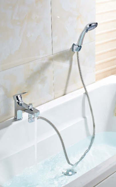 Смеситель Rossinka S35-38 на борт ванны