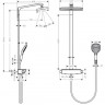Душевая система Hansgrohe Raindance E Showerpipe 360 1jet 27112000 с термостатом