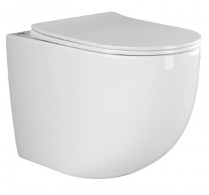 Унитаз приставной Ceramica Nova Mia Rimless CN1810 безободковый с микролифтом