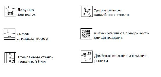 Душевой уголок Esbano ESD-8034 100*100 с поддоном