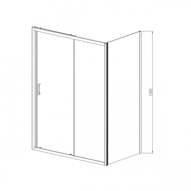 Душевой уголок Vincea Alpha 150*80 VSR-3AL8015CL прозрачное