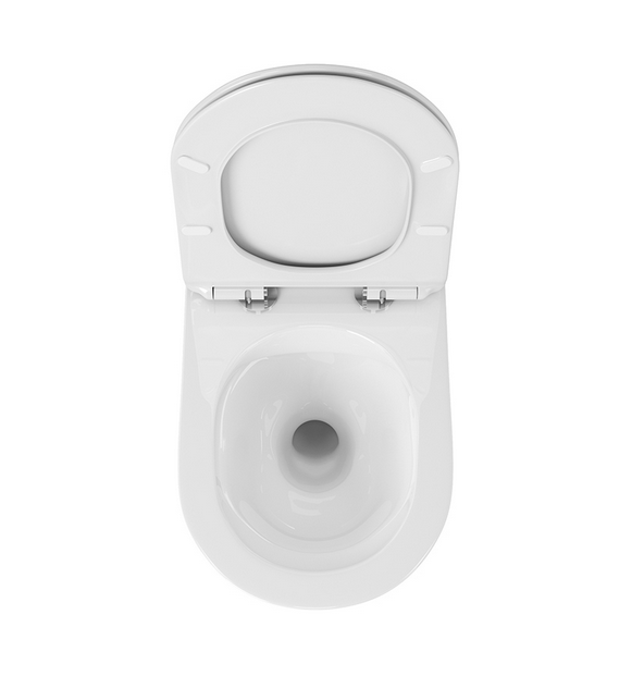 Унитаз подвесной безободковый OWL Eter Cirkel-H с микролифтом OWLT190201