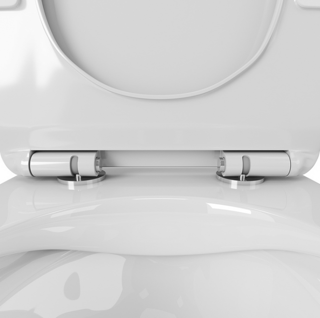 Унитаз подвесной безободковый OWL Eter Cirkel-H с микролифтом OWLT190201