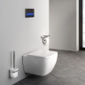 Унитаз подвесной Am.Pm Gem FlashClean C901701SC безободковый с микролифтом